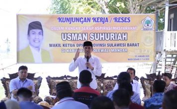 Usman Suhuriah Serap Aspirasi Masyarakat di Polman