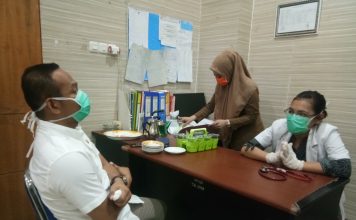 Antisipasi Penyebaran Virus Corona, “DPRD Polman : Tes Suhu Badan Dan Tensi
