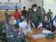 Tak Kenal Lelah, Vaksinasi dan Nakes TNI Layani Serbuan Vaksinasi Covid -19