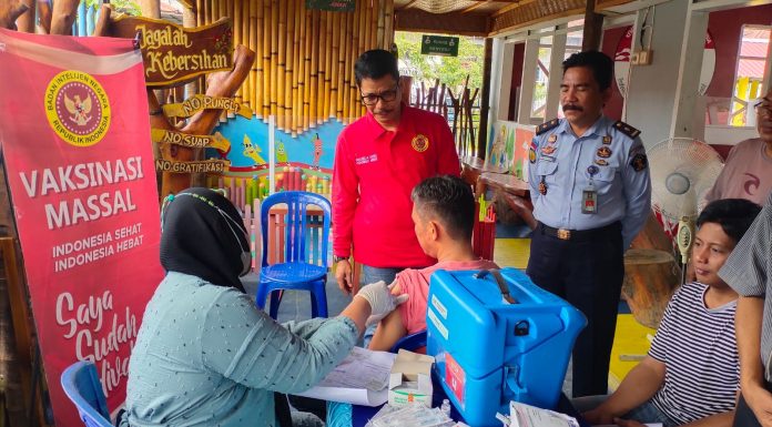 Binda Sulbar Gelar Vaksinasi Covid -19 di Lapas Polman