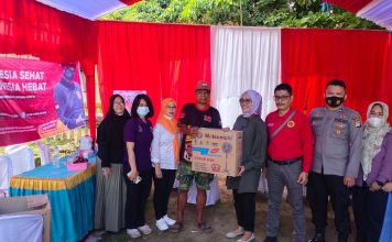 Binda Sulbar Gelar Vaksinasi Massal Berhadiah Doorprize Di Polman