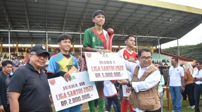 Pesantren AL Wasilah Polewali Mandar Juara Liga Santri PSSI Tingkat Sulbar