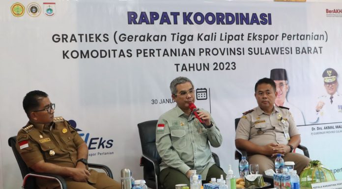 Wamentan Sebut Program Gratieks Dukung Percepatan Pembangunan Pertanian Sulbar
