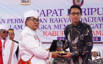 Pesan Pj Gubernur Sulbar di Hari Jadi Mamasa, Tingkatkan Capaian dan Buat Kekhasan Daerah