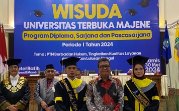 Pemprov Sulbar Beri Bantuan Beasiswa S2 Untuk 2 Mahasiswa UT Majene