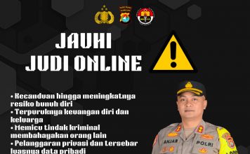Kapolres Polman Imbau Seluruh Lapisan Masyarakat Untuk Tidak Terjerumus Judi Online