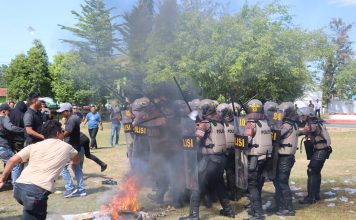 Cegah Gangguan Keamanan Jelang Pemilukada 2024, Polres Polman Gelar Sispamkota