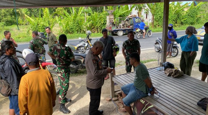 Kapolsek Binuang Amankan Pelaku Pencurian di Dusun Mirring, Polman