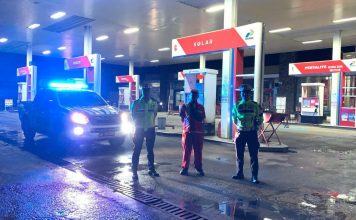 Sat Lantas Polres Polman Laksanakan Blue Light Patrol untuk Tingkatkan Keamanan dan Ketertiban Lalu Lintas