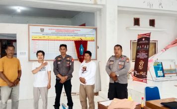 Polres Polman Laksanakan Pengamanan dan Pengawalan Ketat Pendistribusian Hasil Rekapitulasi Penghitungan Suara dari PPS ke PPK