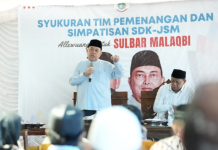 Wagub Sulbar Hadiri Syukuran Masyarakat Alu, Ingatkan Pasca-Pilkada Tak Ada Lagi Perbedaan, Fokus pada Pembangunan