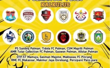 Gensi Liga 1 Polman CUP V 2025! Gaswon VS OTP 37 Mamuju laga Pembuka Panas