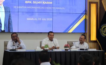 Tinjau Imigrasi Mamuju, Wamen Imipas: layak untuk Kelas 1