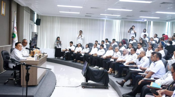 Wagub Sulbar Pimpin Rapat Tindak Lanjut Temuan BPK dan APIP