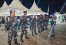 Dukung Sandeq Silumba 2025, Lanal Mamuju Kerahkan Tim Pengamanan Lengkap