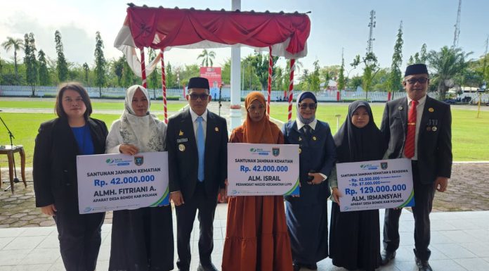Pemerintah Daerah dan BPJS Ketenagakerjaan Wujudkan Perlindungan Pekerja melalui Santunan JKM pada Momentum Hari Kesaktian Pancasila