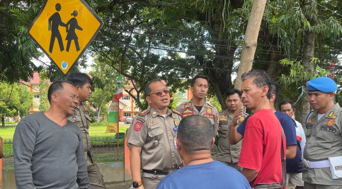 Satpol PP Polman Laksanakan Patroli Rutin di Kecamatan Polewali