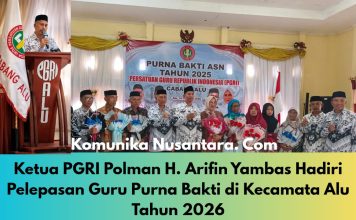 Ketua PGRI Polman Apresiasi Pelepasan Guru Purnabakti, Tegaskan Pentingnya Solidaritas dan Silaturahmi