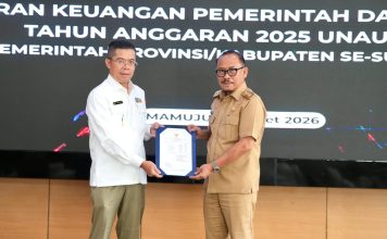 Serahkan LKPD 2025, Gubernur Sulbar Ingatkan Risiko Jika APBD Tak Sesuai Aturan