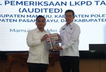 Fahry Fadly Sebut Raihan WTP Bukti Keseriusan Pemkab Polman Benahi Tata Kelola Keuangan