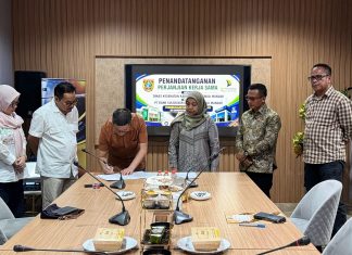 Dinkes Polman dan Bank Sulselbar Teken PKS BLUD Puskesmas, Bupati Siapkan Kerja Sama untuk Seluruh RS