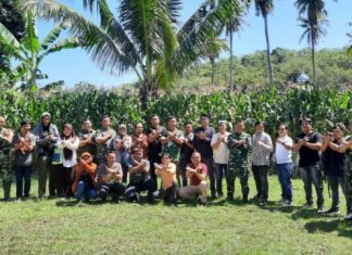 Dandim 1402/Polman Gandeng Media Kawal Pembangunan dan Stabilitas Daerah