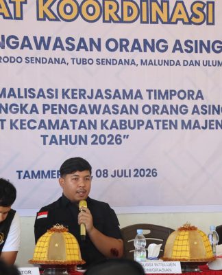 Rapat TIMPORA Digelar di Majene, Imigrasi Polewali Mandar Perkuat Pengawasan Orang Asing