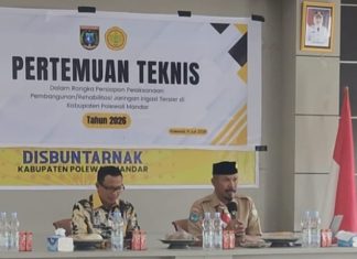 70 P3A di Sembilan Kecamatan Polman Terima Program Rehabilitasi Irigasi, Cakup Hampir 5.000 Hektare Lahan Pertanian