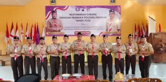 Muscab Pramuka Polewali Mandar Berlangsung Dinamis, Nursaid Mustafa Terpilih Pimpin Kwarcab