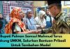 Bupati Polman Samsul Mahmud Terus Dukung UMKM, Salurkan Bantuan Pribadi untuk Modal Usaha