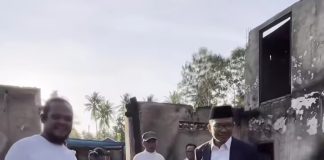 Bupati Polman Kunjungi Korban Kebakaran di Campalagian, Imbau Warga Tingkatkan Kewaspadaan