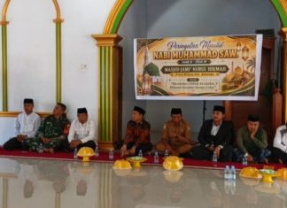 Maulid Nabi di Desa Mosso, Kadisdik Polman Sampaikan Tiga Prioritas Pendidikan