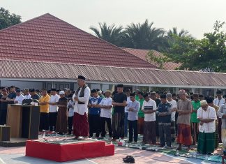 Doa di Tengah Kekeringan, Rutan Mamuju Gelar Shalat Istisqa