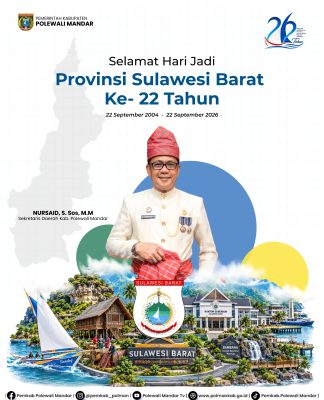 Selamat Hari Jadi Sulbar Ke 22 Tahun 2026
