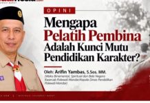 Arifin Yambas: Pelatih Pembina Kunci Mutu Pendidikan Karakte