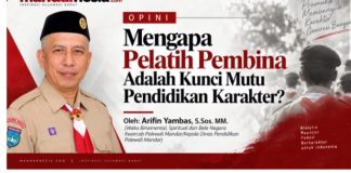 Arifin Yambas: Pelatih Pembina Kunci Mutu Pendidikan Karakte