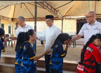 Bupati Polman Lepas Kontingen GSI, Tekankan Disiplin dan Sportivitas