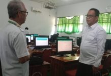Sekda Polman Tinjau Tes Bakal Calon Kades, Tekankan Seleksi Objektif dan Profesional
