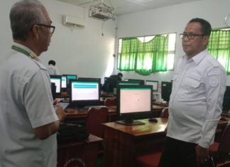 Sekda Polman Tinjau Tes Bakal Calon Kades, Tekankan Seleksi Objektif dan Profesional
