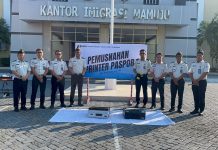 Imigrasi Mamuju Musnahkan Dua Mesin Pencetak Paspor