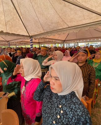 Jajaran Rutan Kelas IIB Mamuju Hadiri Upacara Hari Jadi ke-22 Provinsi Sulawesi Barat