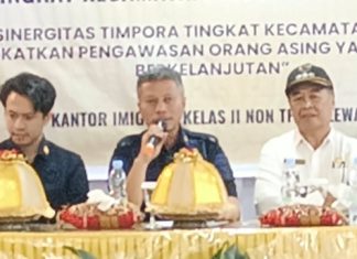 Imigrasi Polewali Mandar Perkuat Sinergitas TIMPORA di Mamasa, Pengawasan Orang Asing Dioptimalkan