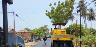 Jalan Tabri Wonomulyo Diaspal, Akses Warga ke Pasar dan Sekolah Makin Mudah