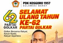 HUT ke-62 Golkar, Jupri Mahmud Ajak Kader Perkuat Pengabdian dan Perjuangkan Aspirasi Rakyat