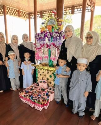 Muhammad Asyraf L Bani Antusias Ikuti Maulid Nabi, Kepala TK Pembina Tinambung Apresiasi Semangat Peserta Didik