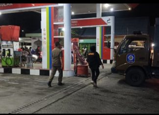 Satgas BBM Polman Tertibkan Aktivitas Pelansir di SPBU Campalagian