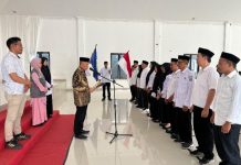 Lantik Pengurus MGMP IPS Polman, Arifin Yambas Dorong Peningkatan Kualitas Pendidikan