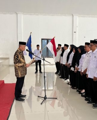 Lantik Pengurus MGMP IPS Polman, Arifin Yambas Dorong Peningkatan Kualitas Pendidikan