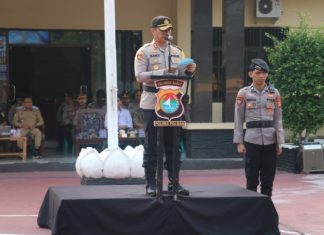 Kapolres Polman Pimpin Apel Operasi Patuh Marano 2026, Tekankan Keselamatan Berlalu Lintas