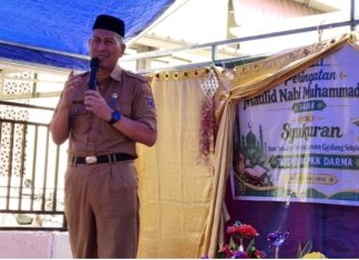 Maulid Nabi di TK Pembina PKK Darma, Arifin Yambas Tekankan Pentingnya Pendidikan Karakter Sejak Dini